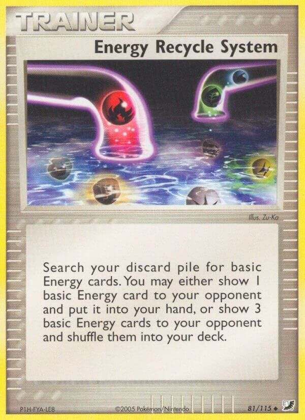 Energy Recycle System - Unseen Forces Real Time Price Data.