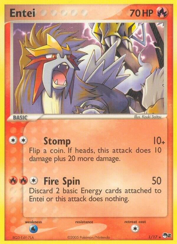 how much is entei pokemon card worth Amazon.com: Pokemon - Entei (34) - Wizards Black Star Promos