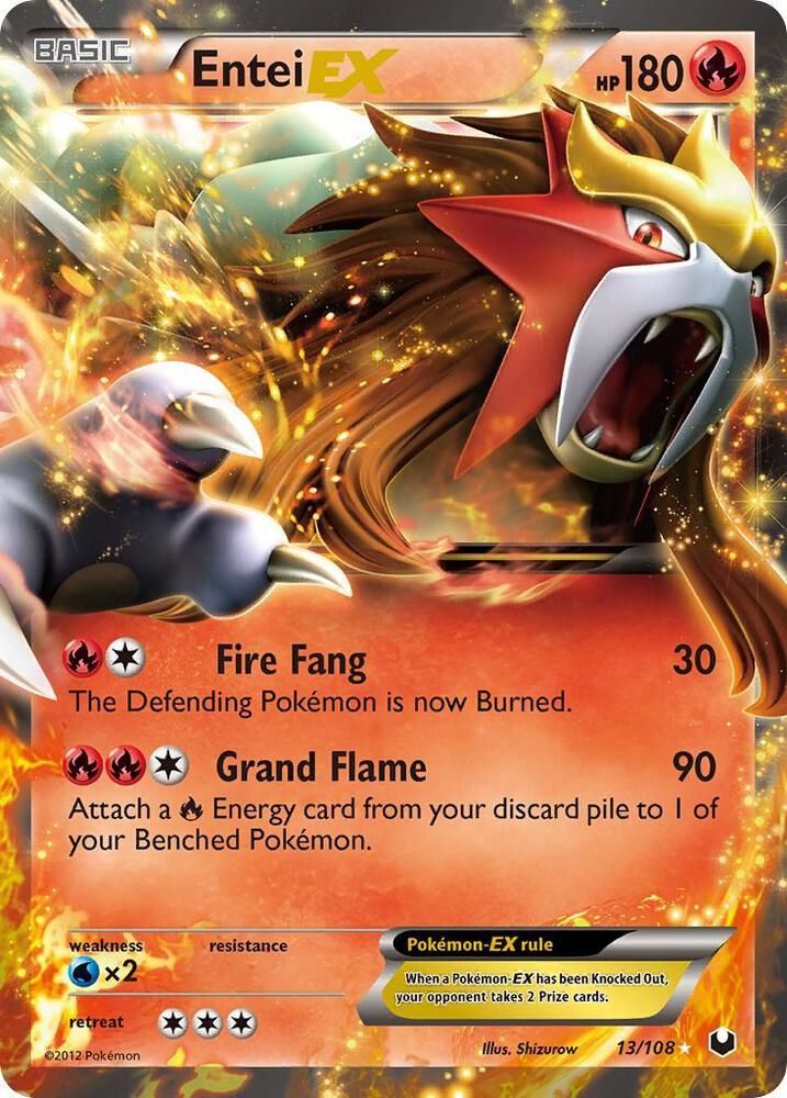 Entei EX - Dark Explorers Real Time Price Data.