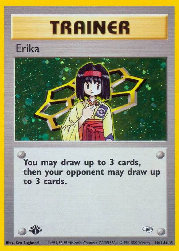 pokemon gym heroes card list PSA 7 NM Pokmon: Gym Heroes Checklist Card