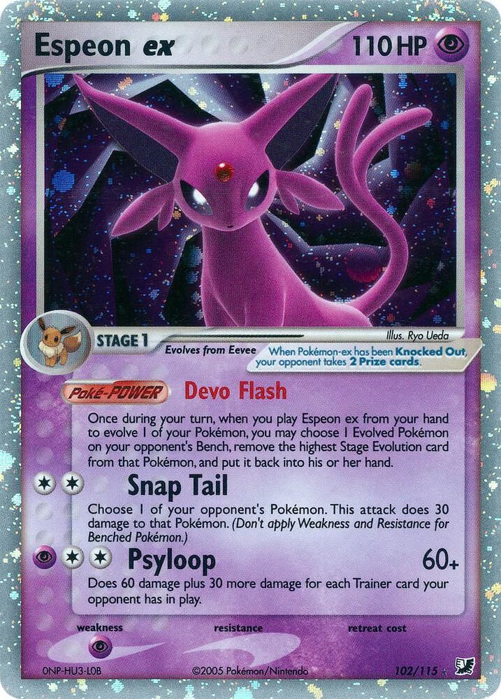 Espeon ex - Unseen Forces Real Time Price Data.