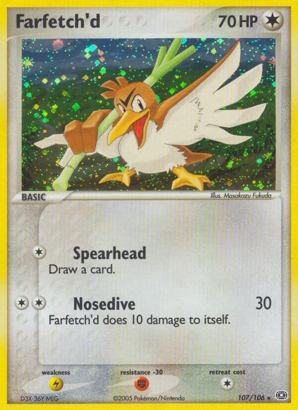 Farfetchd Secret Rare - Emerald Real Time Price Data.
