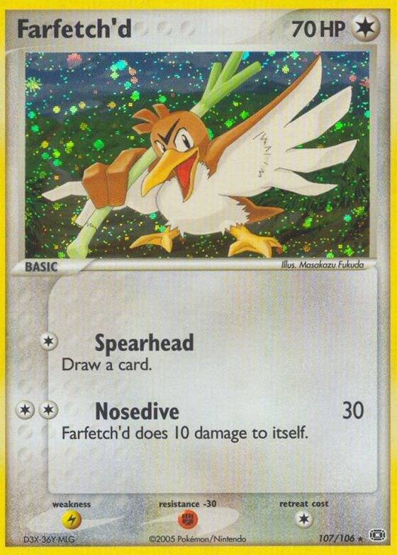 Farfetchd Secret Rare - Emerald Real Time Price Data. Farfetchd Secret Rare - Emerald Real Time Price Data.
