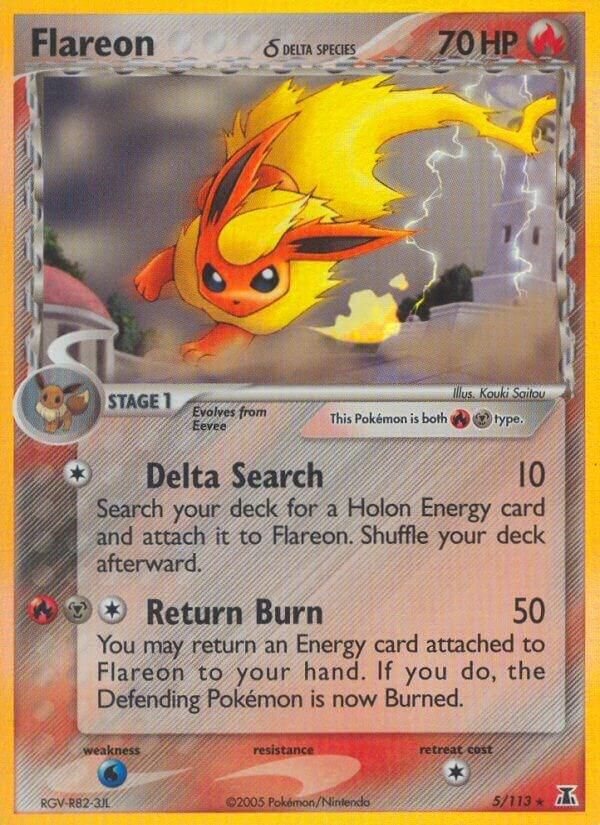 delta species pokemon cards Eevee (68/113) (Delta Species) (Stamped) [EX: Delta Species] main image 0