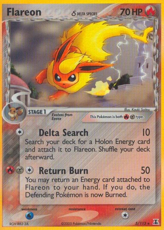 Flareon Delta Species - Delta Species Real Time Price Data. Flareon Delta Species - Delta Species Real Time Price Data.