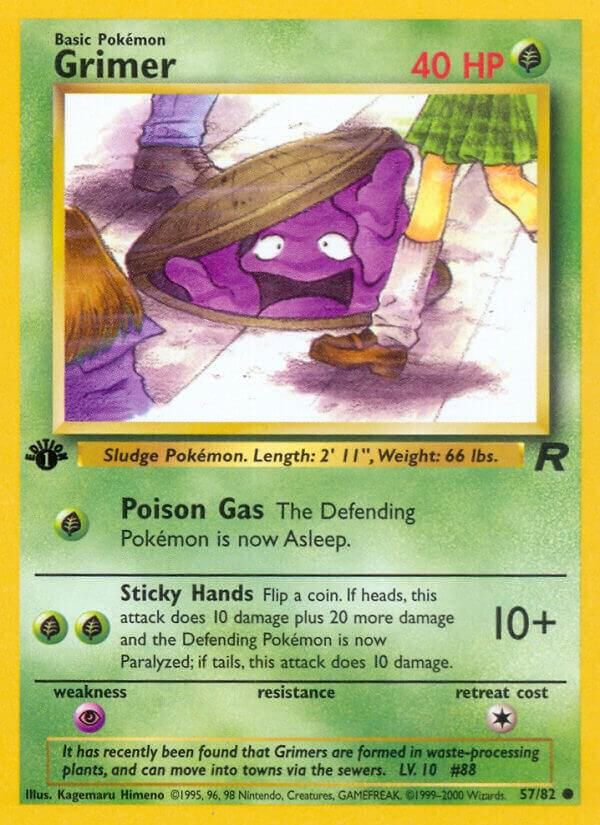 Grimer - Team Rocket Real Time Price Data.
