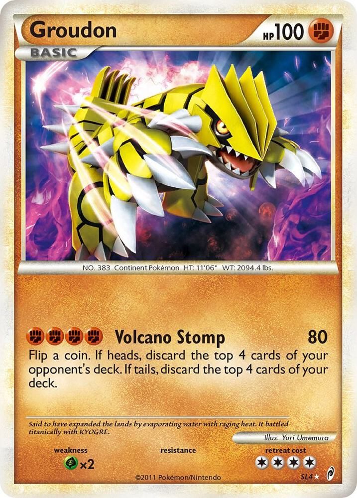 basic groudon pokemon card value Groudon #84 Prices | Pokemon Primal Clash