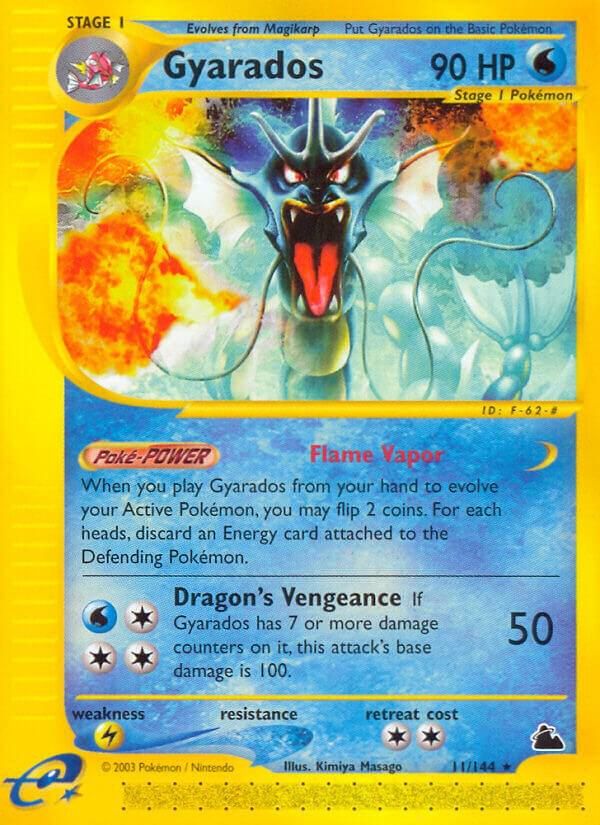 Gyarados 11 - Skyridge Real Time Price Data.