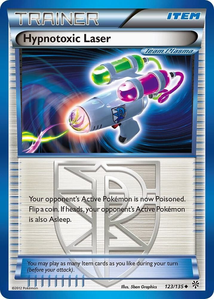 hypnotoxic laser pokemon card Hypnotoxic Laser Team Plasma
