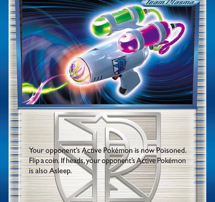 hypnotoxic laser pokemon card (Team Plasma) Uncommon Plasma Storm 123/135 MP Pokmon TCG *This is of Uncommon rarity Hypnotoxic Laser Team Plasma -