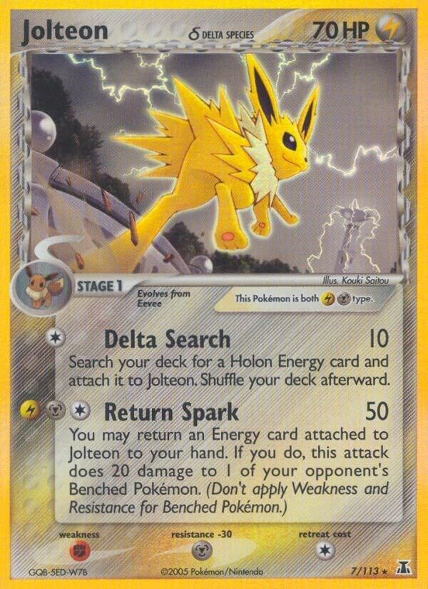 Jolteon Delta Species - Delta Species Real Time Price Data.