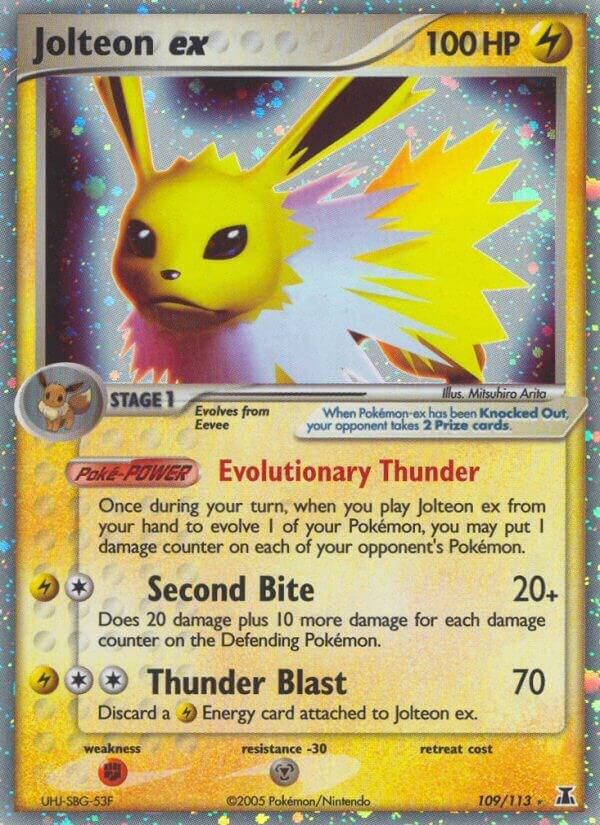 jolteon ex pokemon card PSA 10 GEM MINT JAPANESE POKEMON CARD Jolteon EX 052/187 Terrastal Fes –  PKMhobby