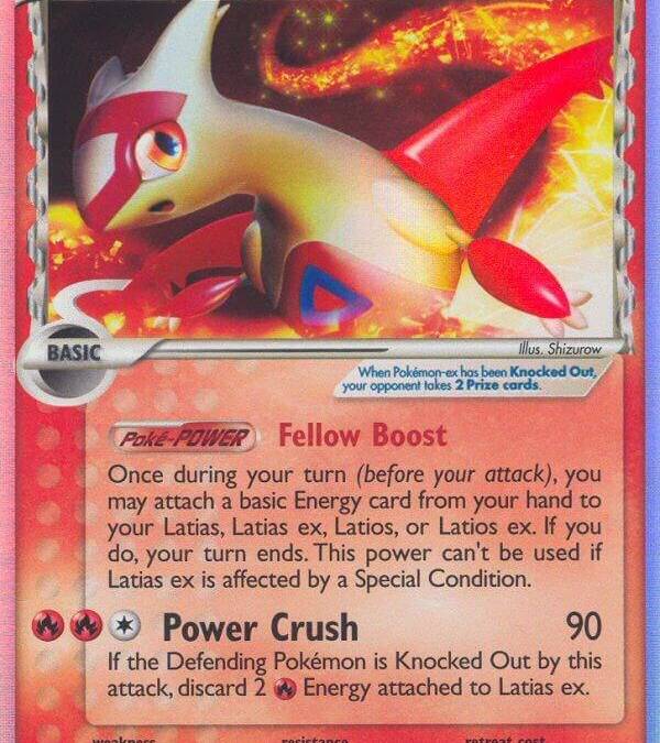 Latias ex Delta Species - Dragon Frontiers Real Time Price Data.
