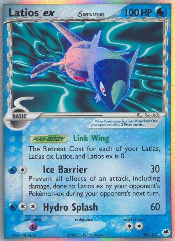 latios ex pokemon card value Latios EX 96/101 Pokmon card from Ex Dragon Frontiers for sale at best  price