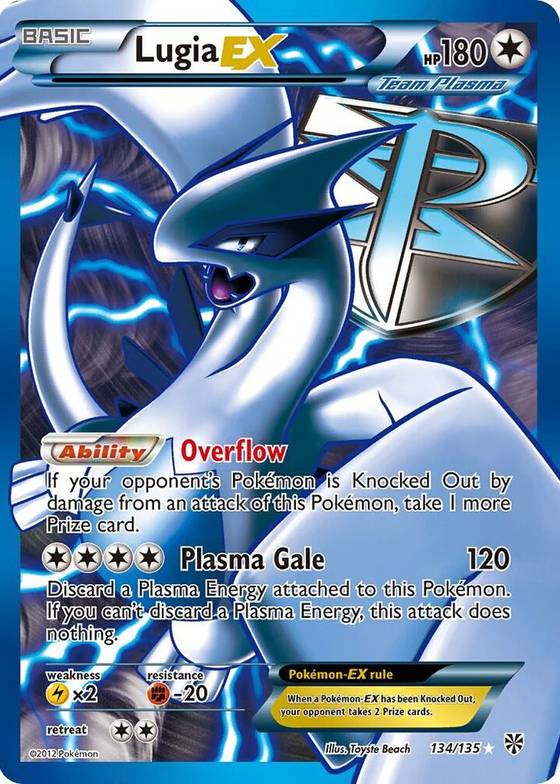 team plasma pokemon cards price Black & White Freeze Ultra Rare Holo Thundurus-EX #38 All must make ready for a new battlefield Giratina Team Plasma 62/135