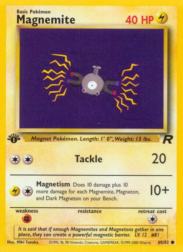 Magnemite - Team Rocket Real Time Price Data.