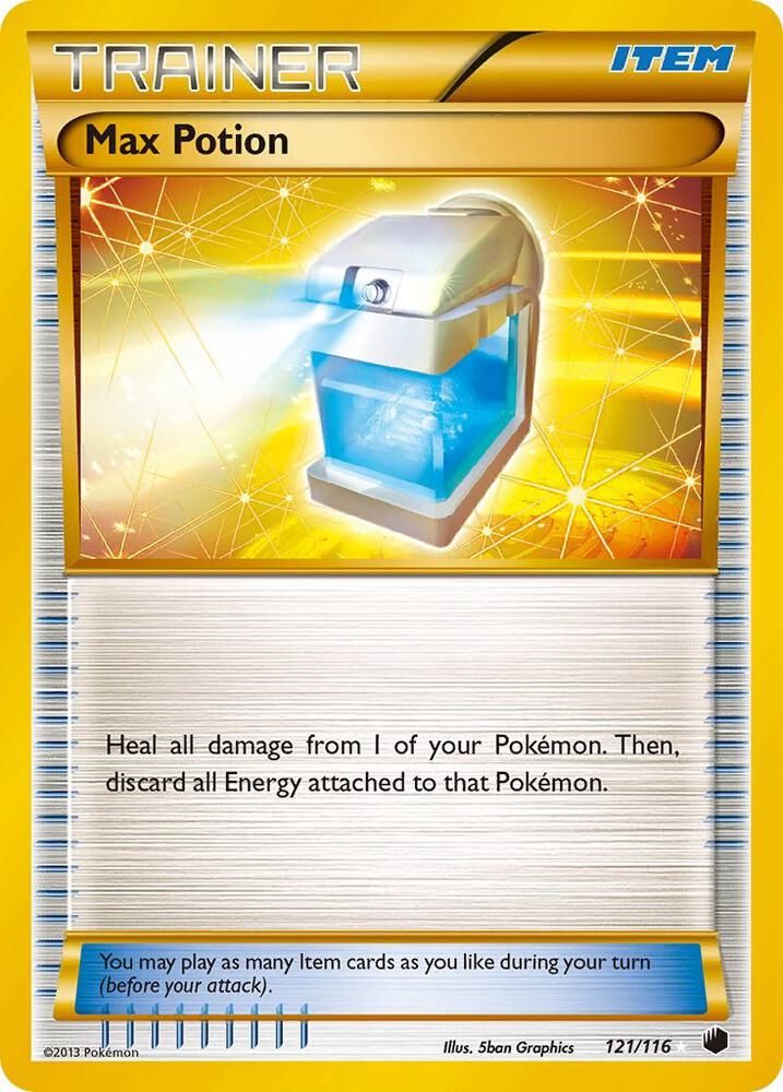 Max Potion 121 Secret Rare - Plasma Freeze Real Time Price Data.