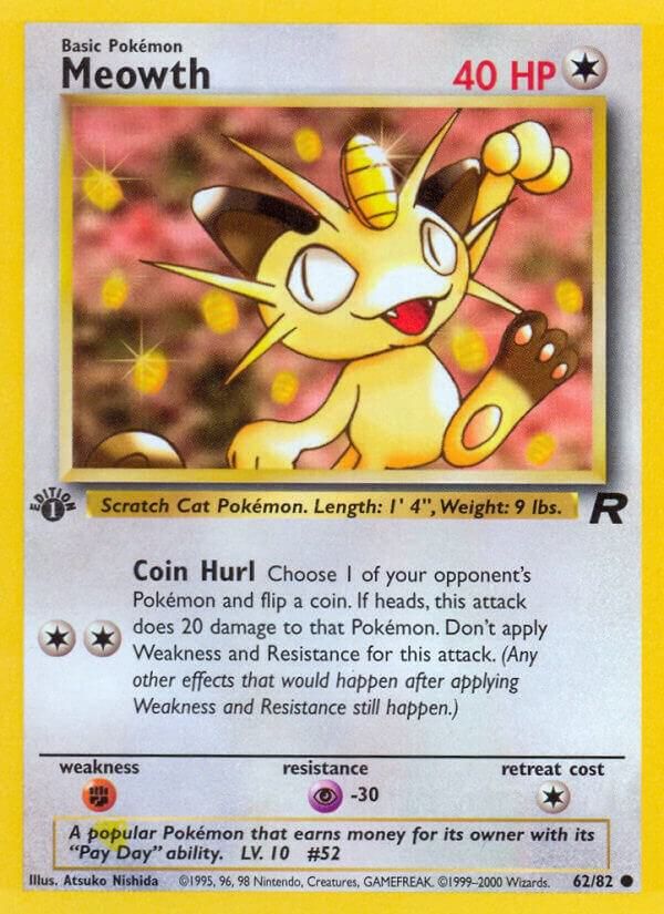Meowth - Team Rocket Real Time Price Data.