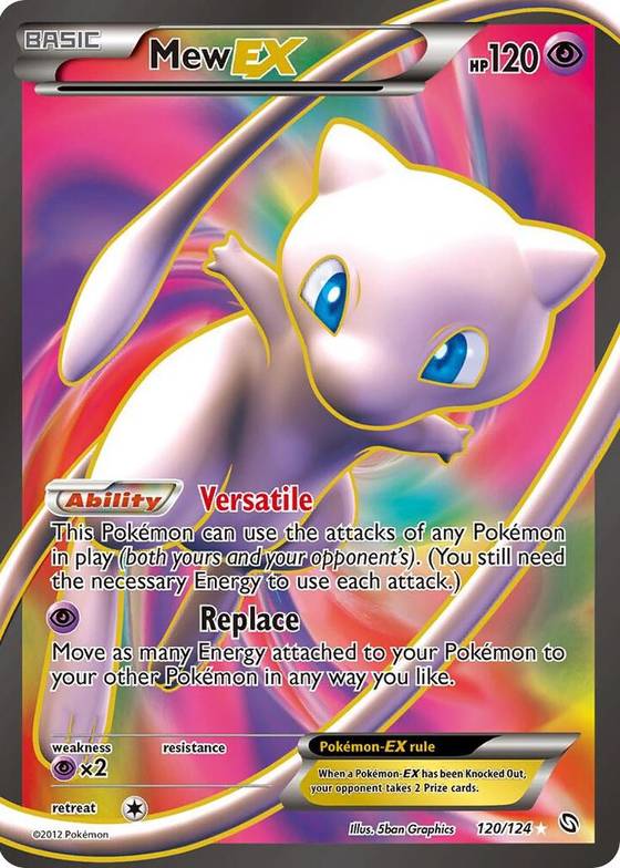Mew EX 120 Full Art - Dragons Exalted Real Time Price Data. Mew EX 120 Full Art - Dragons Exalted Real Time Price Data.