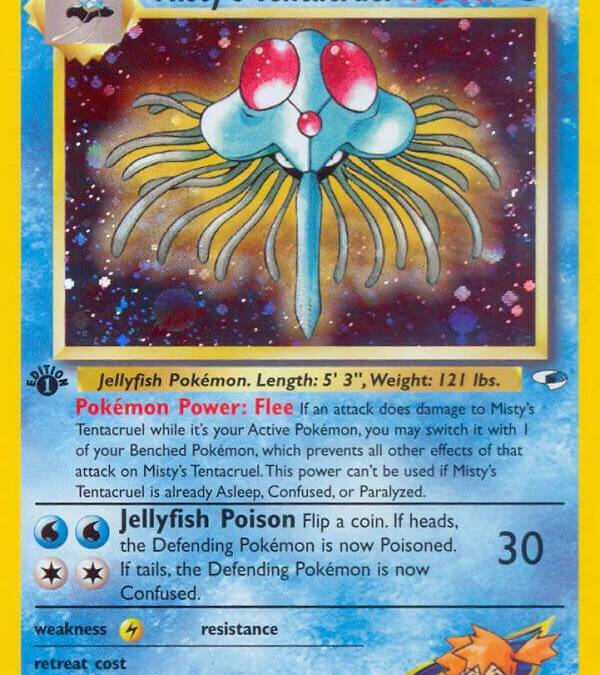 misty's tentacruel pokemon card Pokemon Card Misty's Tentacruel No.073