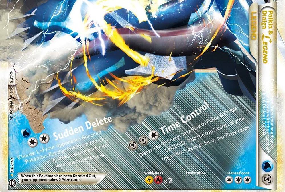 Palkia and Dialga Legend Bottom - Triumphant Real Time Price Data.