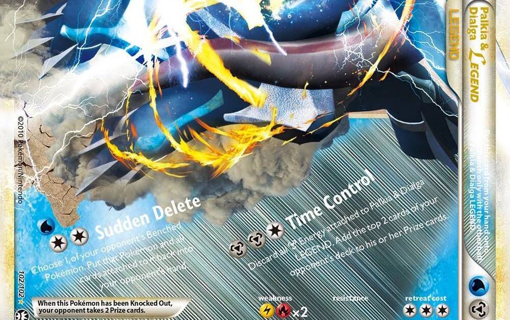 pokemon card palkia and dialga legend & #102 Triumphant this card is the perfect way to showcase your collection. Palkia & Dialga Legend ready