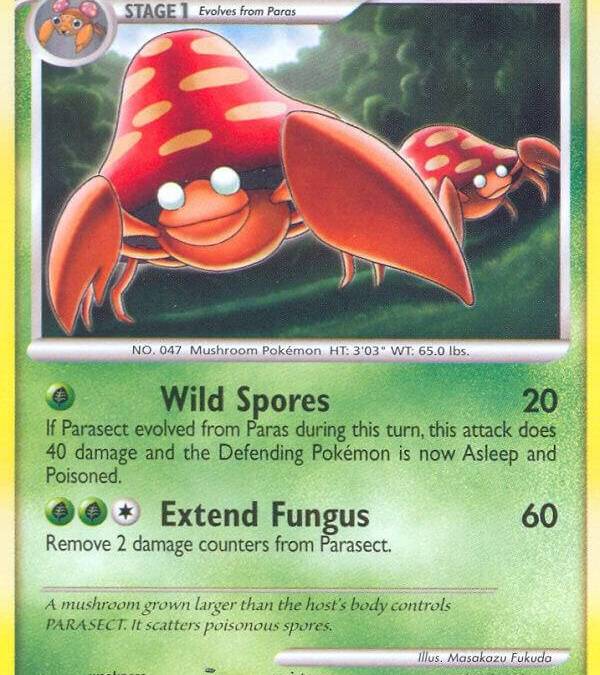 Pokemon Parasect Parasect - Mysterious Treasures Real Time Price Data.