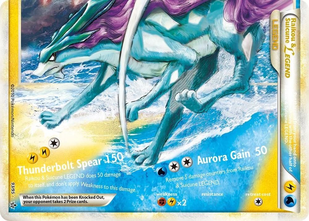 Raikou and Suicune Legend Bottom - Unleashed Real Time Price Data.