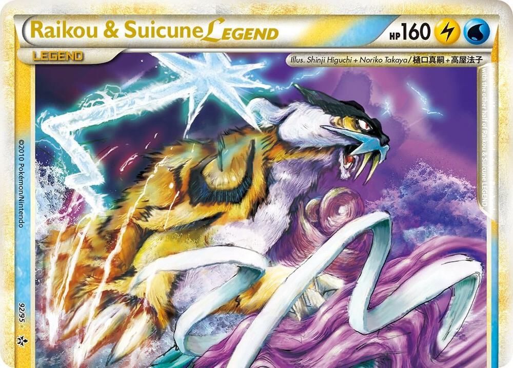 Raikou and Suicune Legend Top - Unleashed Real Time Price Data.