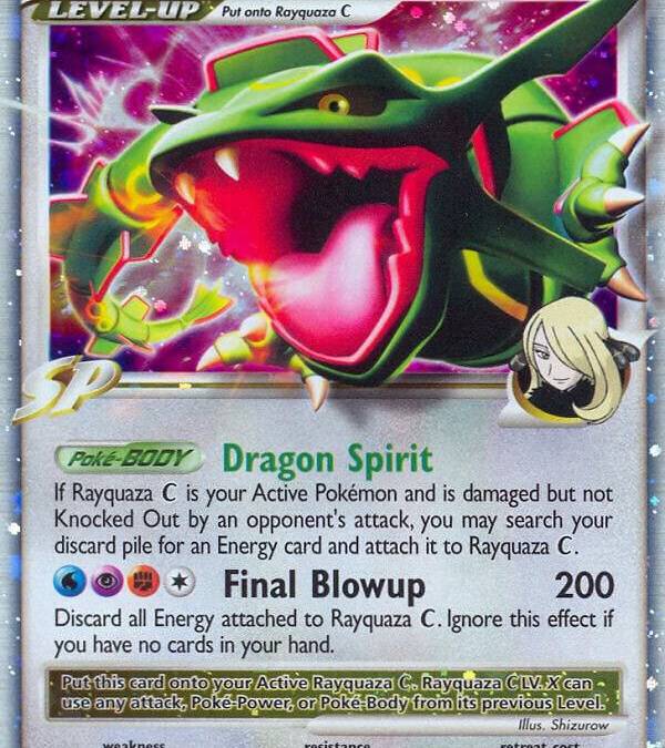 Rayquaza C LVX DP47 - Diamond and Pearl Promos Real Time Price Data.