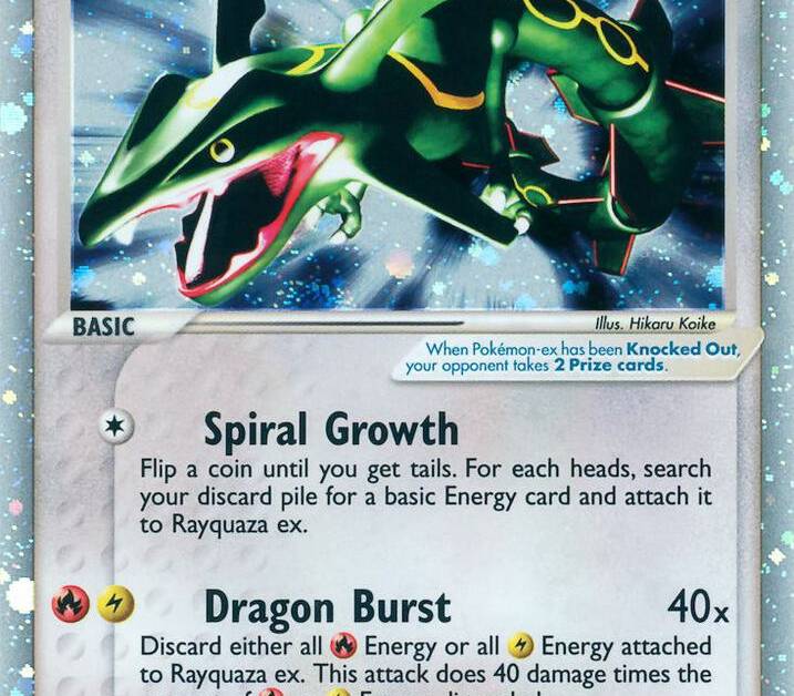 Rayquaza ex - Dragon Real Time Price Data. Rayquaza ex - Dragon Real Time Price Data.