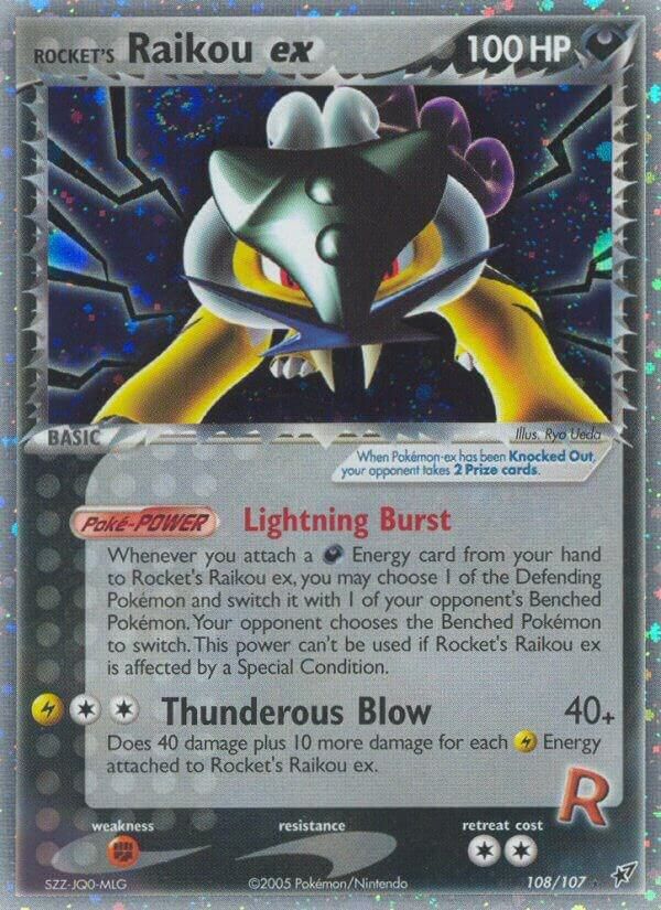 Rockets Raikou ex - Deoxys Real Time Price Data.