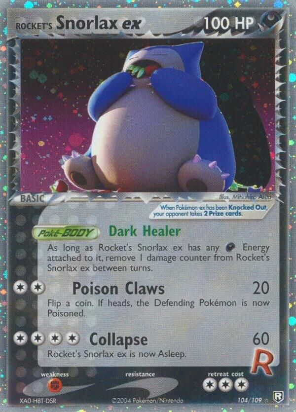 Rockets Snorlax ex - Team Rocket Returns Real Time Price Data.