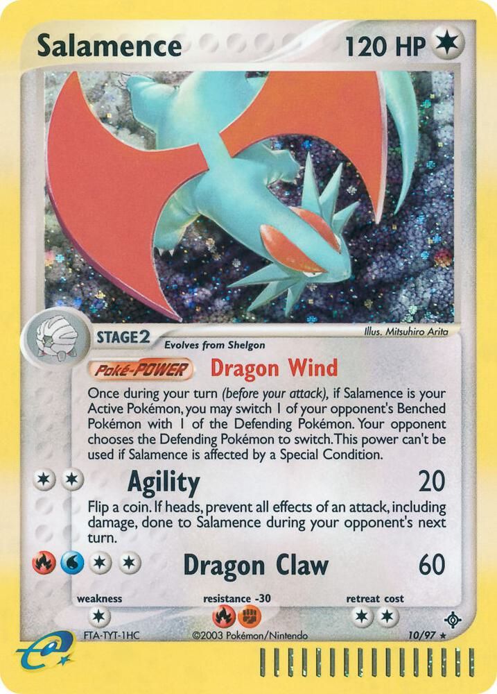 ポケモンカード Salamence 10/97 英語版 Salamence 10 97 - Dragon Real Time Price Data.