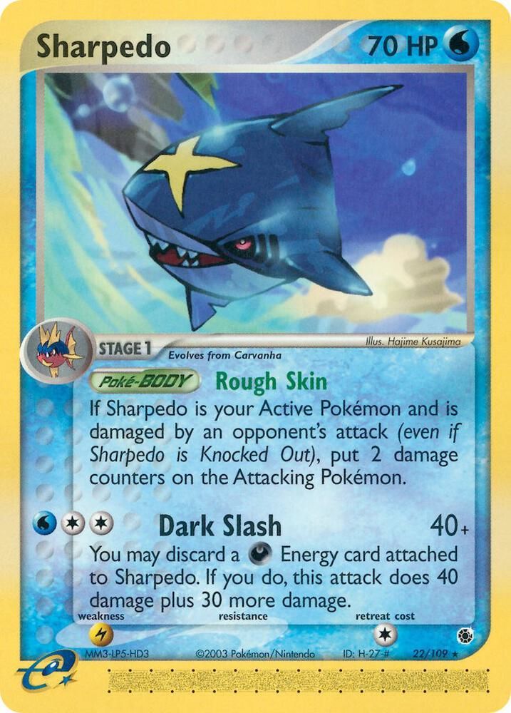 Sharpedo - Ruby and Sapphire Real Time Price Data.