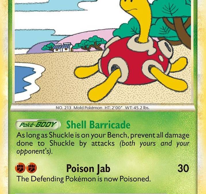 shuckle pokemon card value Prices & 2026 Uncommon Card Type Shuckle - HeartGold SoulSilver Real