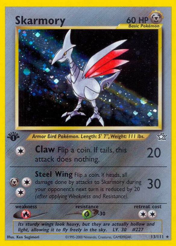 pokemon neo genesis card list price Marill #66 the Defending Pokemon is now Paralyzed POKMON CARD LIST NEO GENESIS