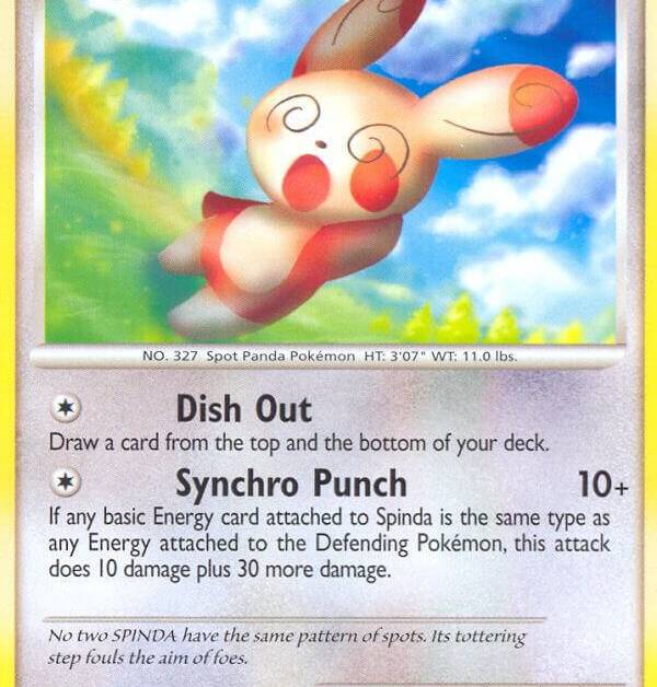 spinda pokemon card Do Cards have DIFFERENT Patterns? Listed cards may have imperfections. Spinda (JP) 11/19 - Normal
