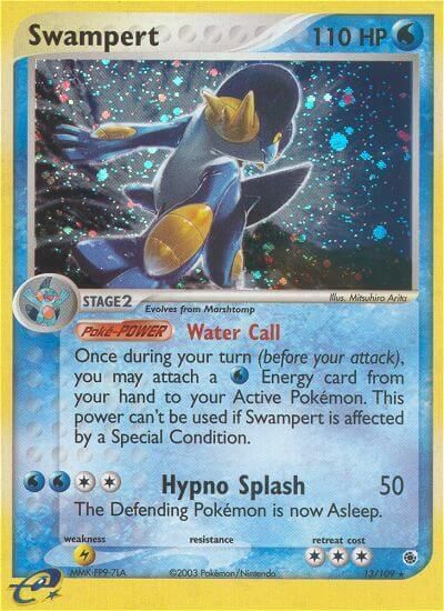 swampert pokemon card Pokémon TCG XY