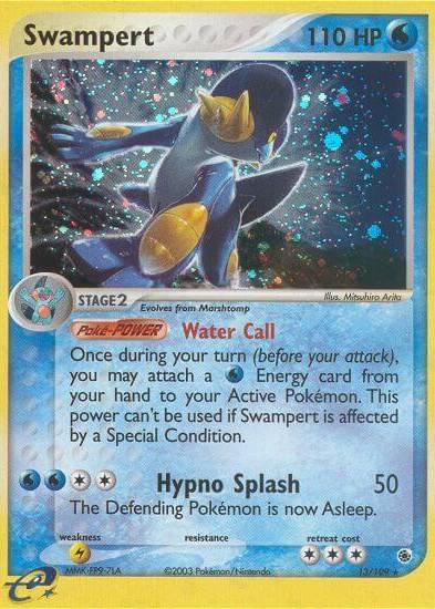 Swampert 13 109 - Ruby and Sapphire Real Time Price Data. Swampert 13 109 - Ruby and Sapphire Real Time Price Data.