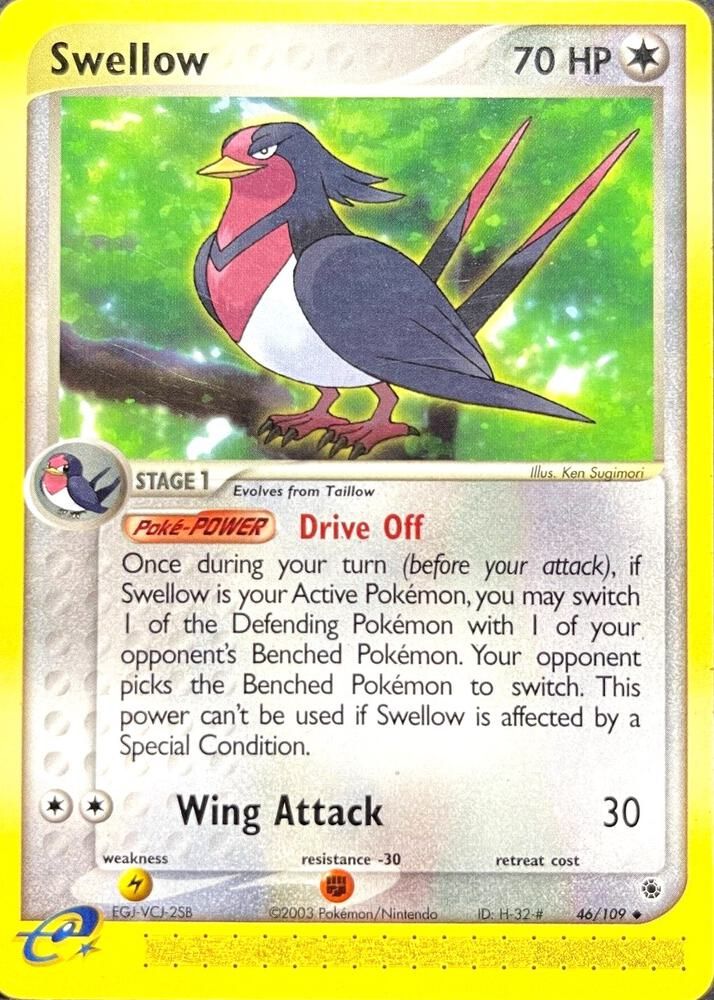 swellow pokemon card value SWELLOW Stage 1 Pokemon Card Vivid Voltage 134/185 Uncommon 2020