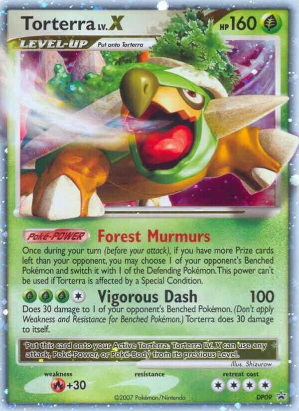 Torterra LVX DP09 - Diamond and Pearl Promos Real Time Price Data.