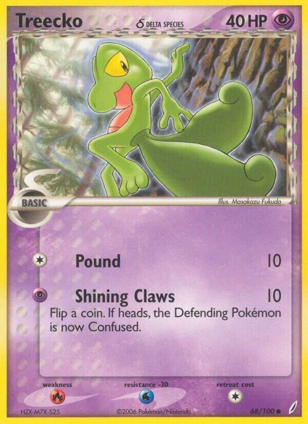 Treecko Delta Species - Crystal Guardians Real Time Price Data.