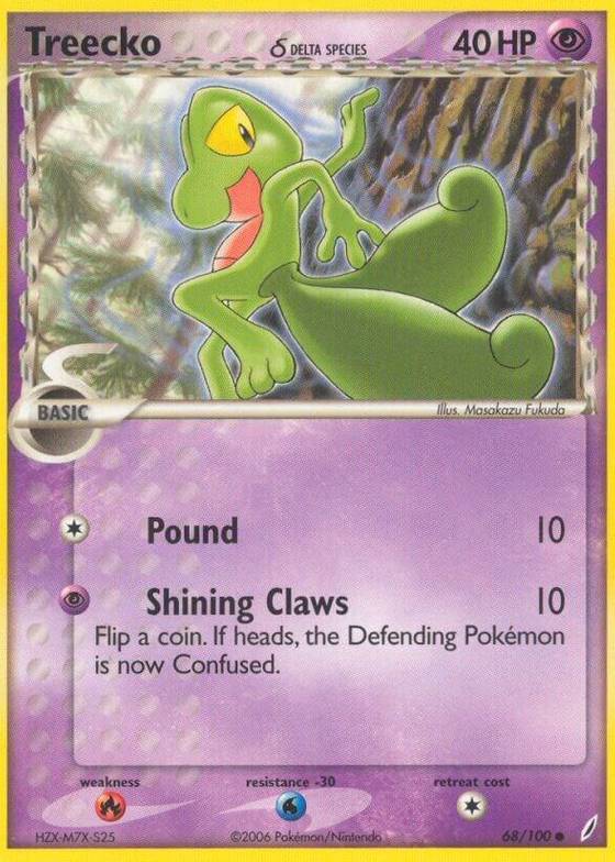 Grcko Delta Treecko Delta Species - Crystal Guardians Real Time Price Data.