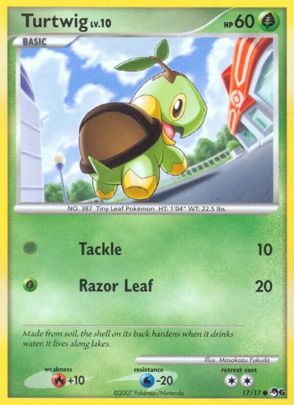 turtwig pokemon card price Turtwig 17/17 - Pop Series 9