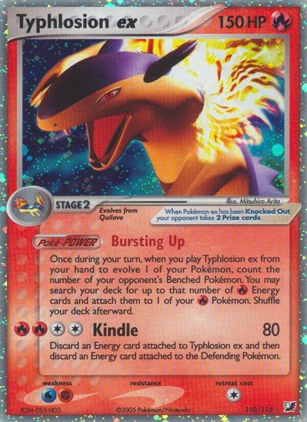shiny typhlosion pokemon card Pokemon Card Typhlosion (Holographic)