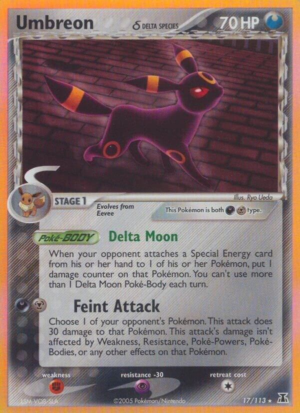 d*4様 ブラッキー δ Umbreon δ EX Specie Delta 1 d*4様 ブラッキー δ Umbreon δ EX Specie Delta 1 - メルカリ