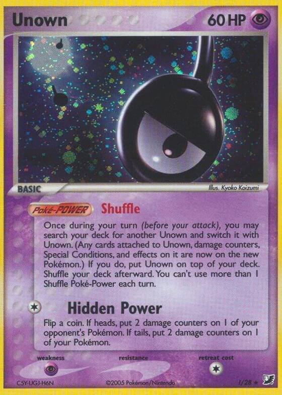 Unown Holo Rare - Unseen Forces Real Time Price Data. Unown Holo Rare - Unseen Forces Real Time Price Data.