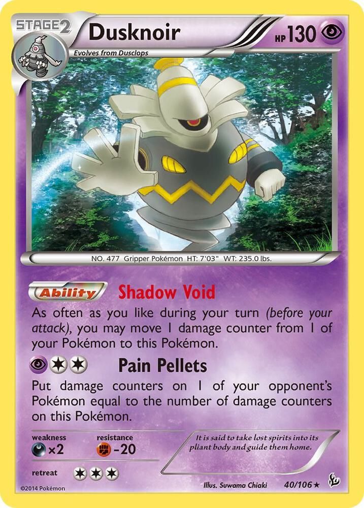 Dusknoir - XY - Flashfire Real Time Price Data.