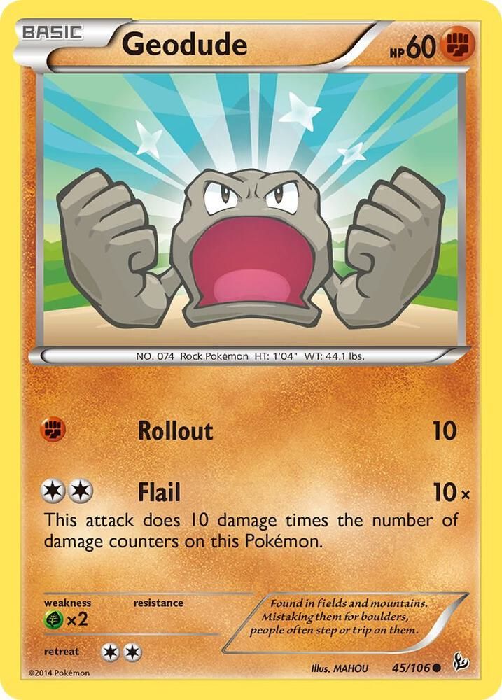 Geodude - XY - Flashfire Real Time Price Data.